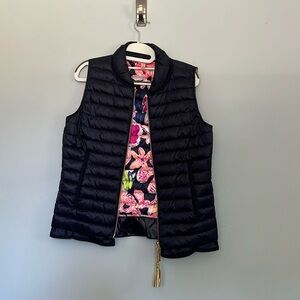 Lily Pulitzer Navy Vest